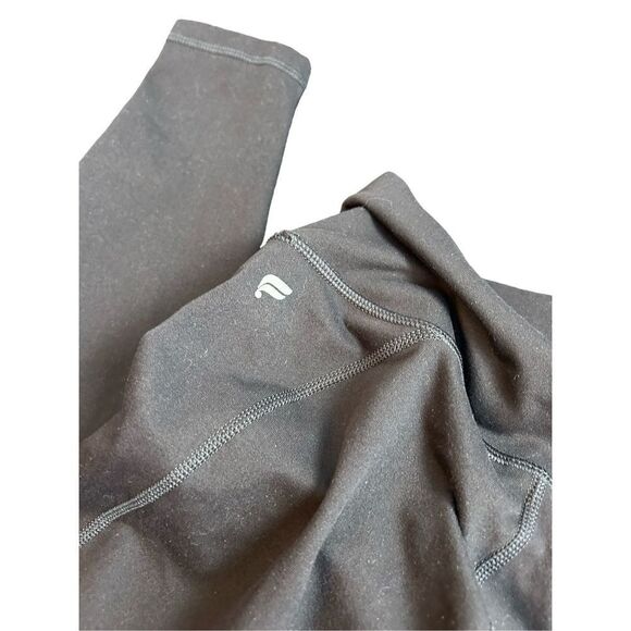 Fabletics Power hold mid rise define womens black size s/m cropped 25” inseam - Picture 10 of 11